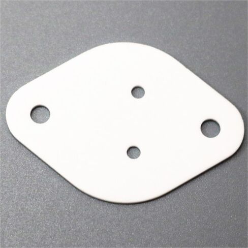 لوحة السيراميك ألومينا ، 41 × 29x1mm ، ألومينا أكسيد الألومنيوم عالية درجة الحرارة ، أربعة ثقوب ورقة سيراميك 10pcs in Kuwait