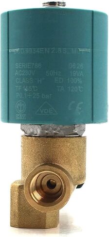 Solenoid Valve 2/2 Way N/C AC220V 50HZ AC110V 60HZ G1/4inch Water Air Steam Solenoid Electric Valve Iron Machine Flow Valve Useful(110 Volt) in Saudi Arabia
