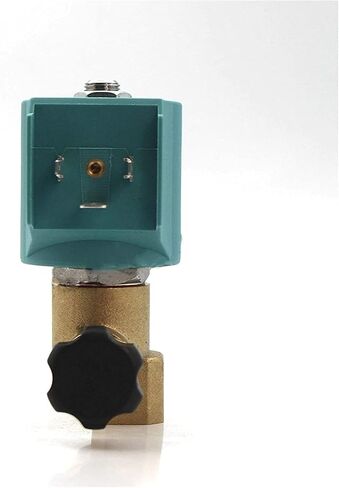 Solenoid Valve 2/2 Way N/C AC220V 50HZ AC110V 60HZ G1/4inch Water Air Steam Solenoid Electric Valve Iron Machine Flow Valve Useful(110 Volt) in Saudi Arabia