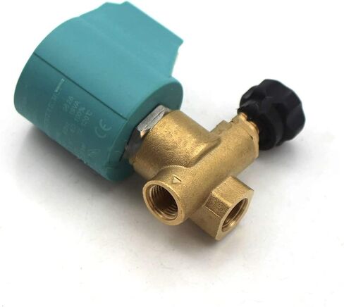 Solenoid Valve 2/2 Way N/C AC220V 50HZ AC110V 60HZ G1/4inch Water Air Steam Solenoid Electric Valve Iron Machine Flow Valve Useful(110 Volt) in Saudi Arabia