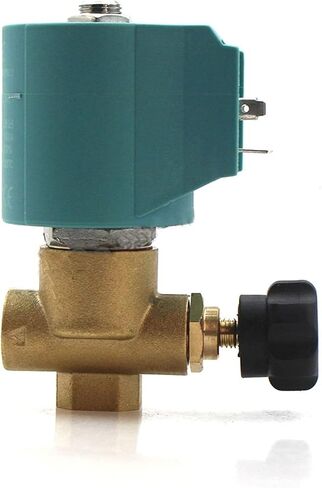 Solenoid Valve 2/2 Way N/C AC220V 50HZ AC110V 60HZ G1/4inch Water Air Steam Solenoid Electric Valve Iron Machine Flow Valve Useful(110 Volt) in Saudi Arabia
