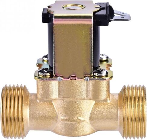 Valve 3/4" DC24V Normally Brass Electric Solenoid Magnetic Valve for Water Control Tool(220v,0.5 Inch) in Saudi Arabia