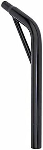 Alta Steel Lay Back Bike Seat Post with Support, Multiple Sizes & Colors (Black, 27.2mm) in Saudi Arabia