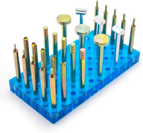 26pcs دقة عالية الجوهرة dopsticks تعيين قطر 6 مم طول 65 مم مركب الأحجار الكريمة DOP عصا الأحجار الكريمة أداة الطحن in Saudi Arabia