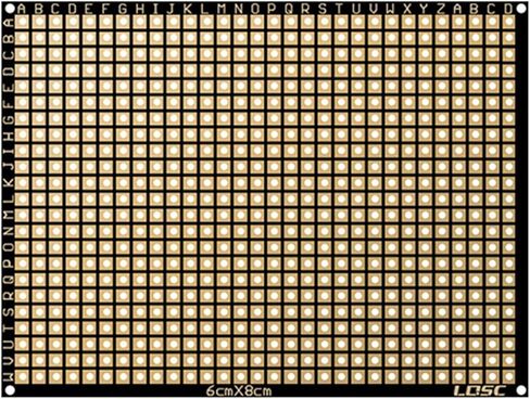 60x80mm Soft Thin PCB Flexible Double Side FR4 Laminate Breadboard Circuit Board Prototypes Matrixs Print Paper Portable in Saudi Arabia