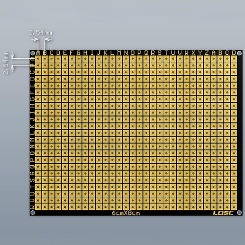 60x80mm Soft Thin PCB Flexible Double Side FR4 Laminate Breadboard Circuit Board Prototypes Matrixs Print Paper Portable in Saudi Arabia
