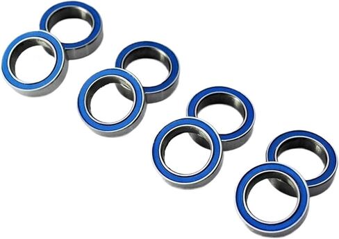 10PCS 10X16X5mm MR1016 2RS W5 ABEC3 Blue Rubber Seals Bearing 10x16x5 Model Bearing in Saudi Arabia