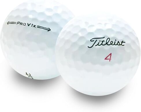 Recycled Golf Balls for Titleist Pro V1x 2021 - Premium Performance Used Golf Balls Bulk 4A Near Mint Condition – Includes Mesh Bag – (24-48)-Pack in Saudi Arabia