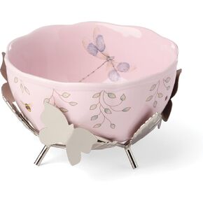 Lenox 897926 Butterfly Meadow 25th Anniversary Bowl with Stand in Kuwait
