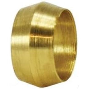 18011 Sleeve, 1 in Compression, Brass (2 Pack) in Saudi Arabia