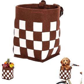 Front Bike Basket for Women and Men,Easy to Install Bicycle Basket for Boys and Girls, Dog Bike Basket, Kids Bicycle Accessories in Saudi Arabia