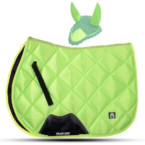 Gallop Shop Glow Satin كل الغرض من وسادة السرج/الحصان numnah القماش/سرج in Kuwait