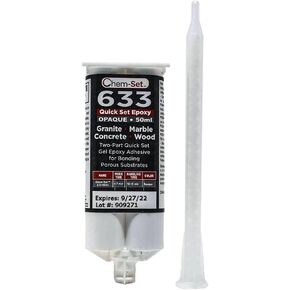 ChemSet 633 Quick Set Epoxy 50ml Cartridge (1:1) w/ 190-620 Mixing Tip in Saudi Arabia