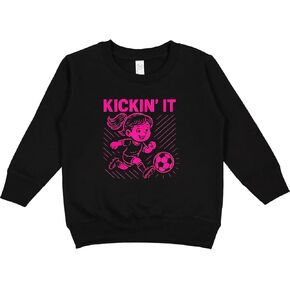 inktastic kickin 'It Soccer Abscer Toddler Sweatshirt in Kuwait