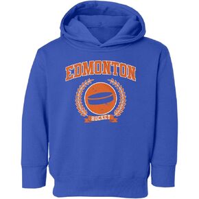 شعار Sailead Edmonton Hockey Puck - رسائل اسكواش رياضية Toddler Woodshirt in Kuwait