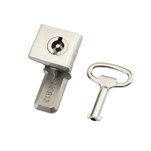 S-Shaped Core Lock Tongue Square 304 Stainless Steel Distribution Box Cabinet 1Pcs in Kuwait