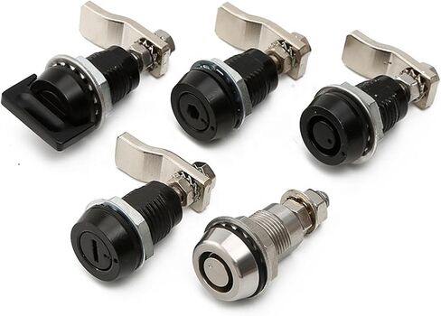 Black Style Electrical Cabinet Compression Latch Lock 1Pcs(MS816-3S-3S) in Saudi Arabia