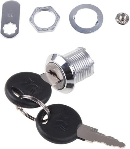 10-30mm Cam Lock Filing Cabinet Post Mailbox Drawer Cupboard Locker 2 for Key 1Pcs(10mm) in Kuwait