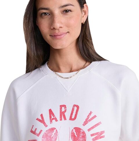 vineyard vines Women's Lobster Vineyard Terry Crewneck in Saudi Arabia