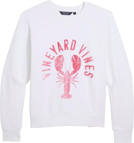 vineyard vines Women's Lobster Vineyard Terry Crewneck in Saudi Arabia