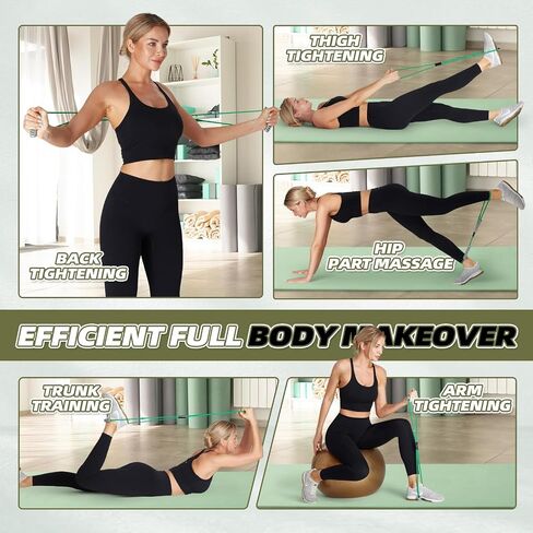 Resistance Band Figure 8 Exercise Cord, Fitness Resistance Bands with Handles, Exercise Tube Band for Arm and Shoulder Stretch in Saudi Arabia