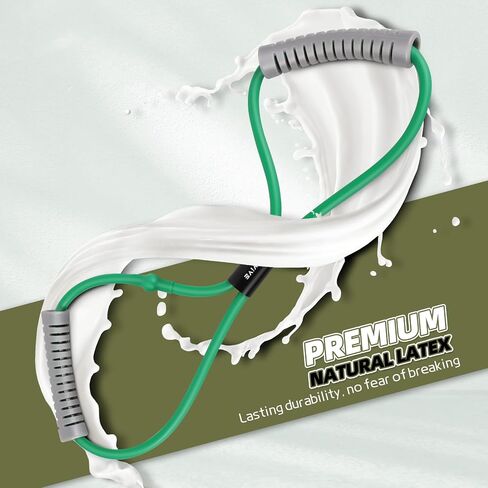 Resistance Band Figure 8 Exercise Cord, Fitness Resistance Bands with Handles, Exercise Tube Band for Arm and Shoulder Stretch in Saudi Arabia