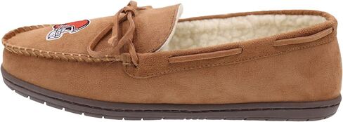 FOCO Men's NFL Logo Moccasin Slippers, Team Color, 11-12 in Saudi Arabia