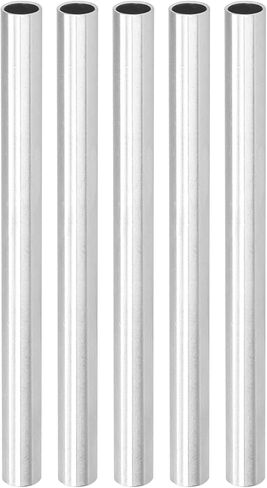 أنبوب الألومنيوم سلس رمح مستقيم الأكمام الإكسسوارات روبوت 5pcs الدعم الهيكلي الخفيف الوزن لمشاريع الروبوتات 150 مم طول 10 مم قطرها 12 مم الخارجي in Saudi Arabia