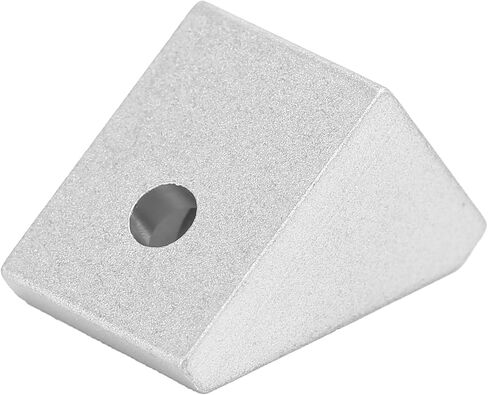 Inside Corner Gusset Bracket Aluminum Right Angled Triangle Seat 3204 0001 0002 15x19mm for Robotics Support Accessories 2Pcs in Saudi Arabia