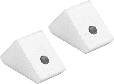 Inside Corner Gusset Bracket Aluminum Right Angled Triangle Seat 3204 0001 0002 15x19mm for Robotics Support Accessories 2Pcs in Saudi Arabia