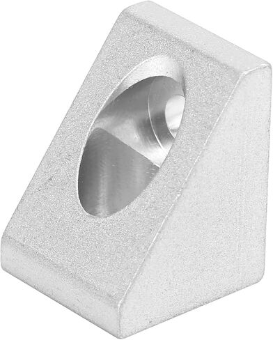 Inside Corner Gusset Bracket Aluminum Right Angled Triangle Seat 3204 0001 0002 15x19mm for Robotics Support Accessories 2Pcs in Saudi Arabia