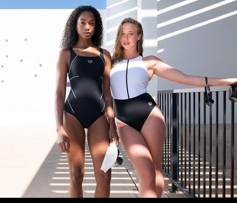 Arena Women Women's Deweer Jewel R B-Cup Swimsuit سيدات تشكل ملابس السباحة البطن in Saudi Arabia