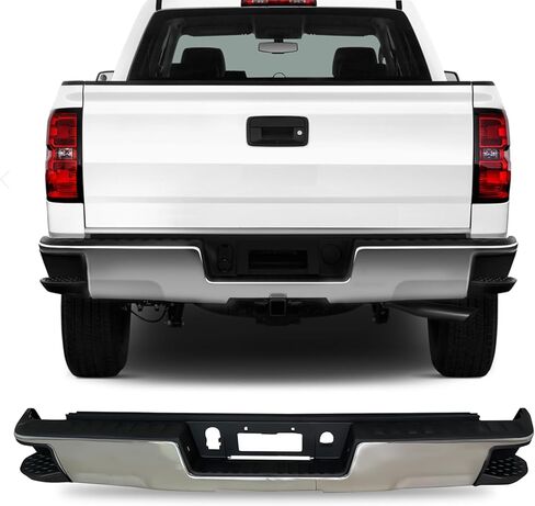 استبدال المصد الخلفي لـ 14-18 Chevy Silverado GMC Sierra 1500 مع ثقب المستشعر ، GM1103175 in Kuwait