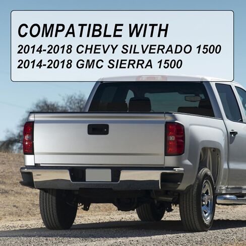 استبدال المصد الخلفي لـ 14-18 Chevy Silverado GMC Sierra 1500 مع ثقب المستشعر ، GM1103175 in Kuwait