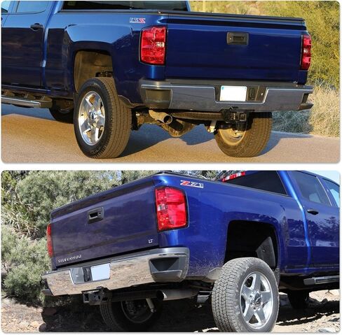 استبدال المصد الخلفي لـ 14-18 Chevy Silverado GMC Sierra 1500 مع ثقب المستشعر ، GM1103175 in Kuwait