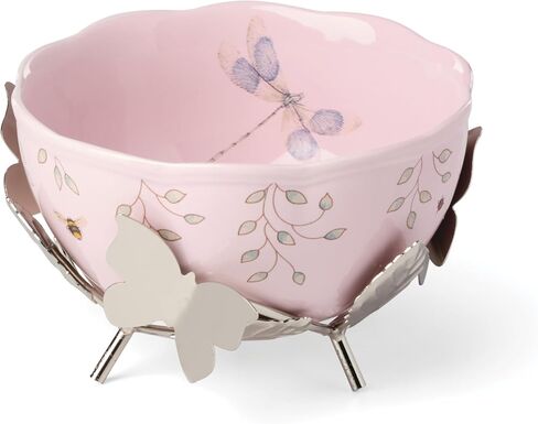 Lenox 897926 Butterfly Meadow 25th Anniversary Bowl With Stand in Saudi Arabia
