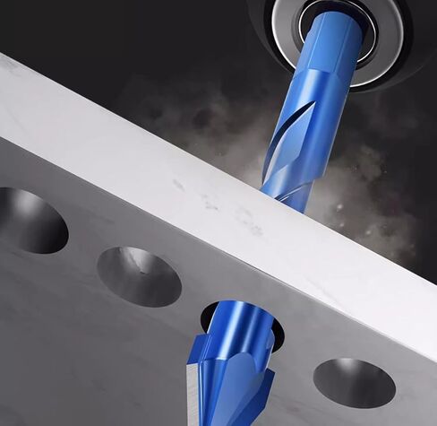 5pcs High Hardness Eccentric Drill Precision Drilling 6/6/8/10/12mm Glass Tile Ceramic Punching Rock Slab Triangle Drill bit in Saudi Arabia