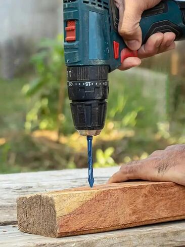 5pcs High Hardness Eccentric Drill Precision Drilling 6/6/8/10/12mm Glass Tile Ceramic Punching Rock Slab Triangle Drill bit in Saudi Arabia