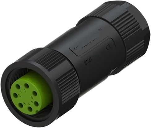 M16 Plug-in [7-Core Female End] Connector Outdoor IP68 Connerproof Connector Block Terminal Terminal Clock in Kuwait