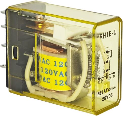 RH1B-UAC120V Power Relay - SPDT 120VAC 10A Socket Mount Relay in Saudi Arabia
