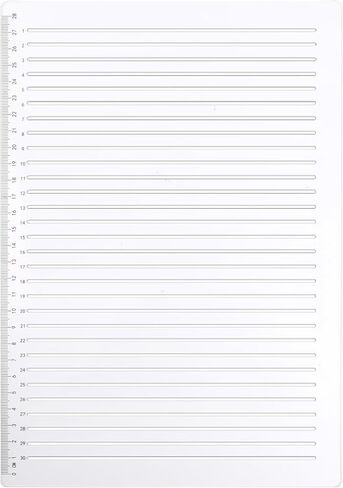 Plastic Straight Line Stencil Template (1pcs+1 Wooden Stripe) in Saudi Arabia