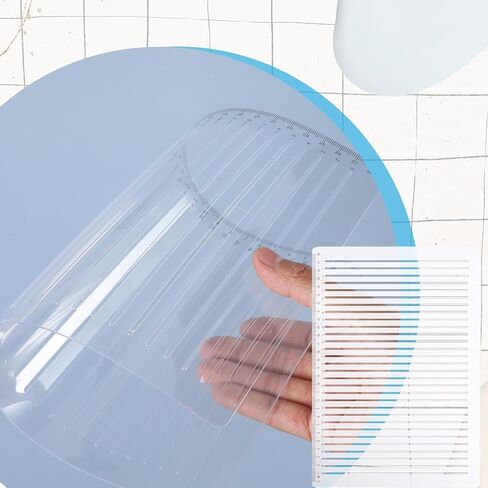 Plastic Straight Line Stencil Template (1pcs+1 Wooden Stripe) in Saudi Arabia