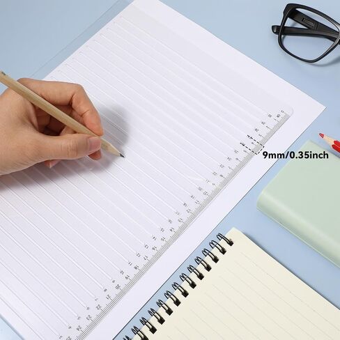 Plastic Straight Line Stencil Template (1pcs+1 Wooden Stripe) in Saudi Arabia