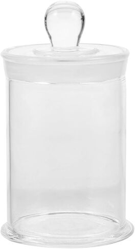 Healifty Glass Sample Bottle Small Clear Specimen Display Jar Vials Container with Lids Empty Reusable for Chemistry in Saudi Arabia