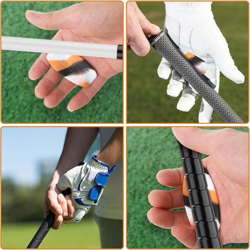 Grevosea T Grip Golf Aid, Correct Posture Golf Swing Training Aid Anti-Slip Comfortable Grip Trainer Accessories for Men Outdoor Indoor Sports in Saudi Arabia