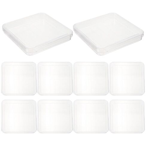10 PCS Petri Petri Petri Disri Disri Disri Disri Petri Petri Dish Petri Petri Petri Petri Petri مع أطباق أطباق Petri Petri Petri Petri in Saudi Arabia