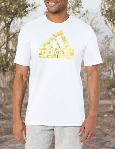 adidas Men's Tall Size Future Icons Metallic T-Shirt in Saudi Arabia