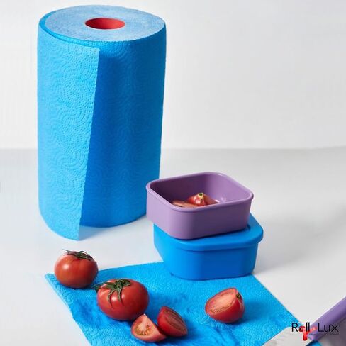 Renova Paper Towel Jumbo Roll Set - 2 Rolls, 2 Ply, 120 Highly Absorbent Sheets - Elevate Your Image with Professional Style and Uniqueness (Black) in Saudi Arabia