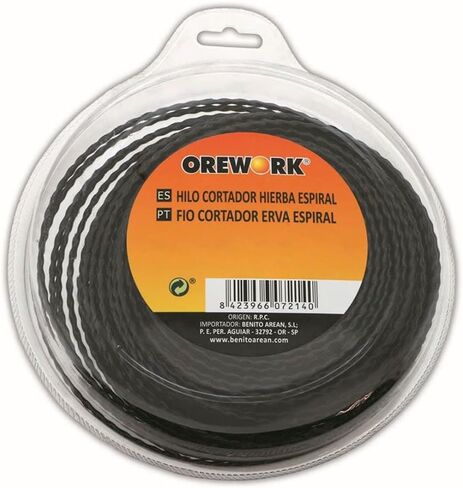 Spiral Grass Cutter Thread Ø3.3 mm 15 m in Saudi Arabia