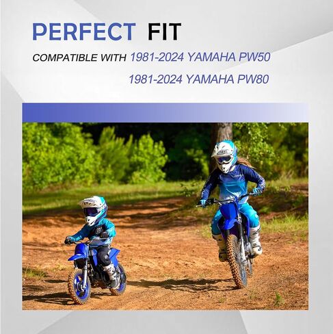 Oil Pump Plug Cover Kit Fit for Yamaha PW50 PW80 Y-Zinger Models 1981-2024 (Black) in Kuwait